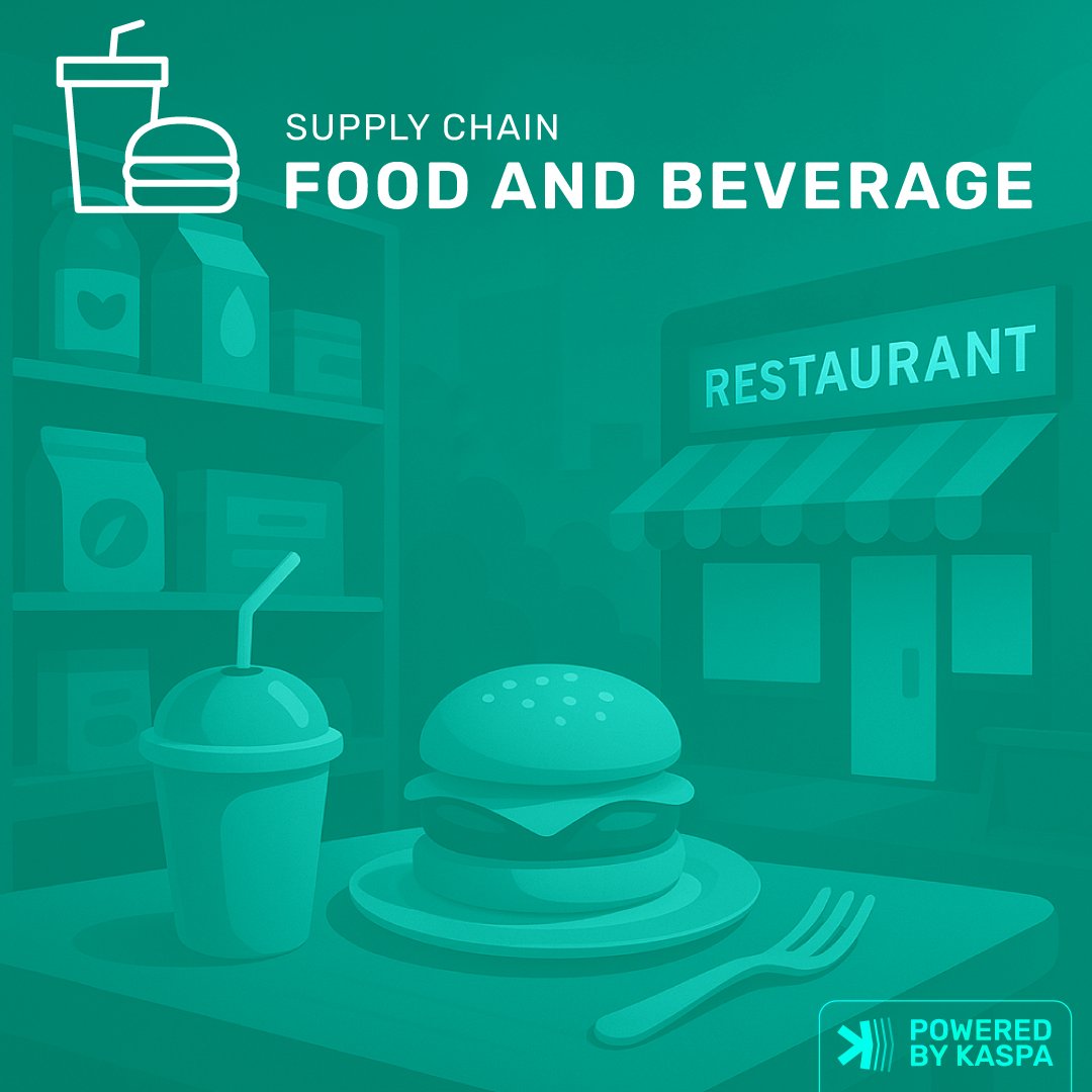 Kaspa Blockchain: Mengubah Industri Food & Beverage dengan Transparansi & Keamanan Baru